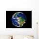 Full Earth Showing South Wall Decal Design 1