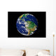 Full Earth Showing South Wall Decal Design 1