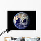 Full Earth Showing Europe Wall Decal Design 1