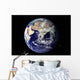 Full Earth Showing Europe Wall Decal Design 1