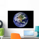 Full Earth Showing North Wall Decal Design 1