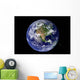 Full Earth Showing North Wall Decal Design 1