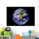 Full Earth Showing North Wall Decal Design 1