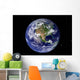 Full Earth Showing North Wall Decal Design 1