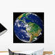 Full Earth Showing South Wall Decal Design 2