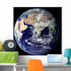 Full Earth Showing Europe Wall Decal Design 2