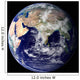 Full Earth Showing Europe Wall Decal Design 2