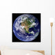 Full Earth Showing North Wall Decal Design 2