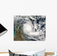 Satellite Cyclone Ingrid Wall Decal