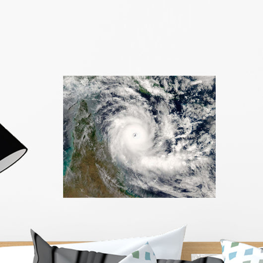 Satellite Cyclone Ingrid Wall Decal