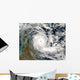 Satellite Cyclone Ingrid Wall Decal