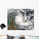 Satellite Cyclone Ingrid Wall Decal