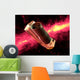 Spitzer Rendered against Infrared Wall Decal
