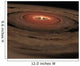 Brown Dwarf Surrounded Swirling Wall Decal
