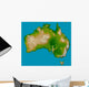 Continent Australia Wall Decal
