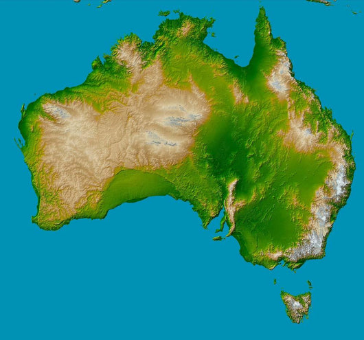 Continent Australia Wall Decal