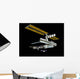 Computer Generated International Space Wall Decal Design 1