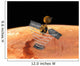 Mars Reconnaissance Orbiter Wall Decal Design 2