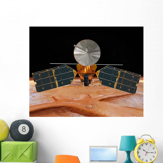 Artist's Concept Mars Reconnaissance Wall Decal