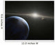 Massive Asteroid Belt Orbit Wall Decal