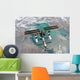 International Space Station Backdropped Wall Decal Design 1