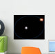 Clockwork-like Orbits Triple-star System Wall Decal
