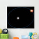 Clockwork-like Orbits Triple-star System Wall Decal