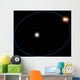 Clockwork-like Orbits Triple-star System Wall Decal