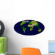 Enhanced Vegetation Index Map Wall Decal