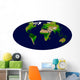 Enhanced Vegetation Index Map Wall Decal