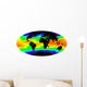 Sea Surface Temperature Wall Decal