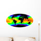 Sea Surface Temperature Wall Decal