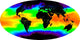 Sea Surface Temperature Wall Decal