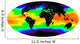 Sea Surface Temperature Wall Decal