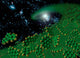 Spitzer Finds Life Components Wall Decal