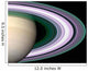 Saturn's Rings Wall Decal Design 2