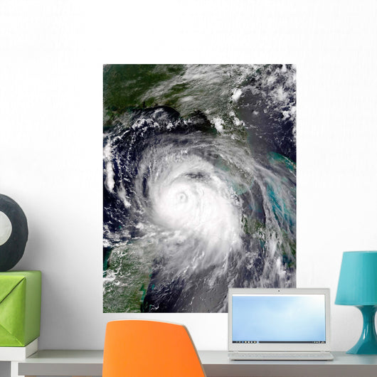 Hurricane Katrina Wall Decal Design 1