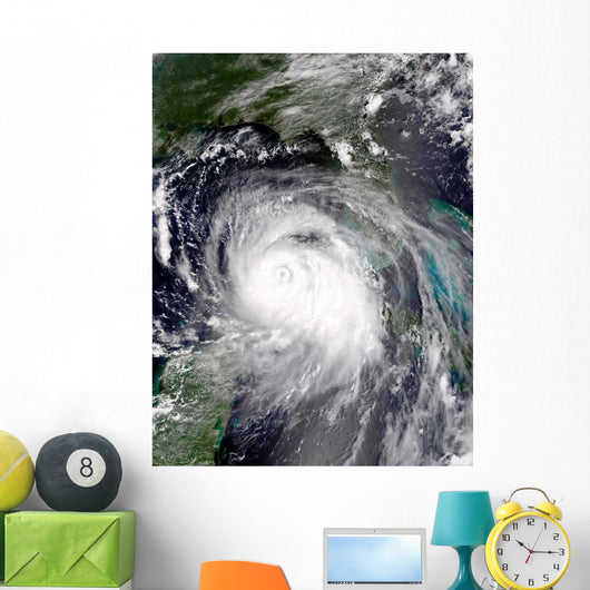Hurricane Katrina Wall Decal Design 1