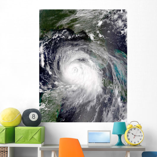 Hurricane Katrina Wall Decal Design 1