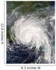 Hurricane Dennis Wall Decal Design 1