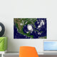 Hurricane Katrina Wall Decal Design 3