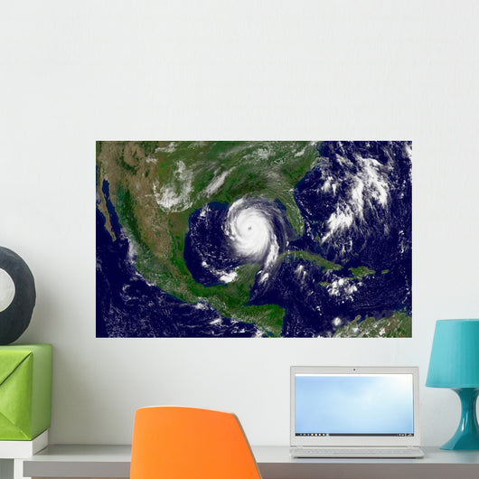 Hurricane Katrina Wall Decal Design 3