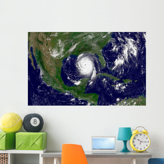 Hurricane Katrina Wall Decal Design 3