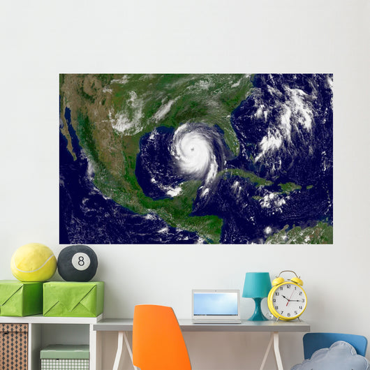 Hurricane Katrina Wall Decal Design 3