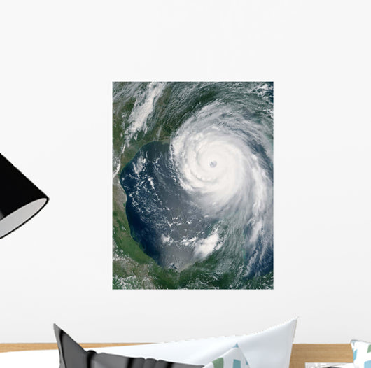 Hurricane Katrina Wall Decal Design 4