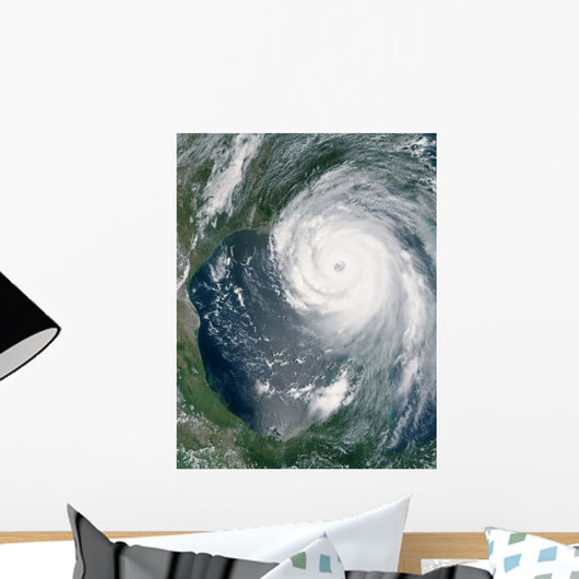 Hurricane Katrina Wall Decal Design 4