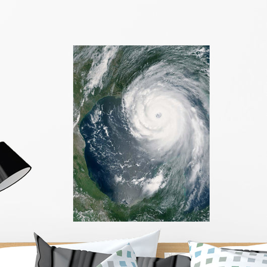 Hurricane Katrina Wall Decal Design 4