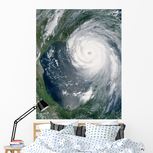 Hurricane Katrina Wall Decal Design 4