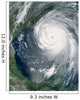 Hurricane Katrina Wall Decal Design 4