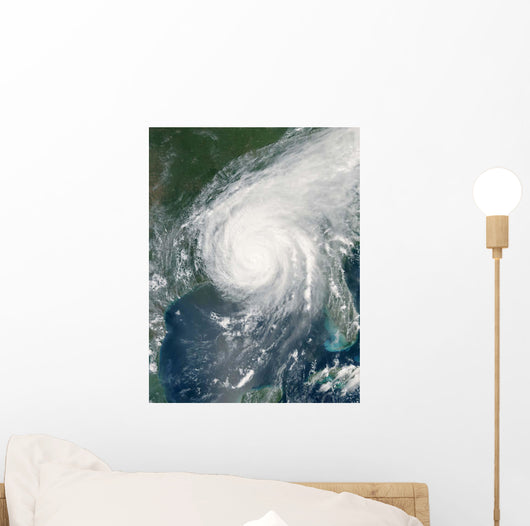 Hurricane Katrina Wall Decal Design 5